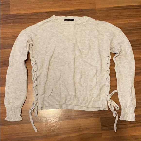 SOLD / Forever 21 braided sweater - Picture 1 of 1